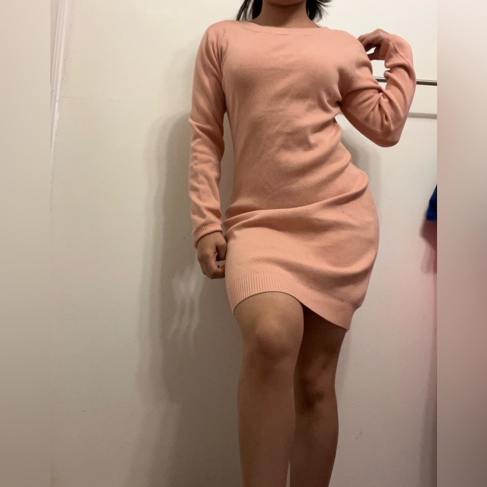 M26 English Factory Pink Midi Cotton Dress